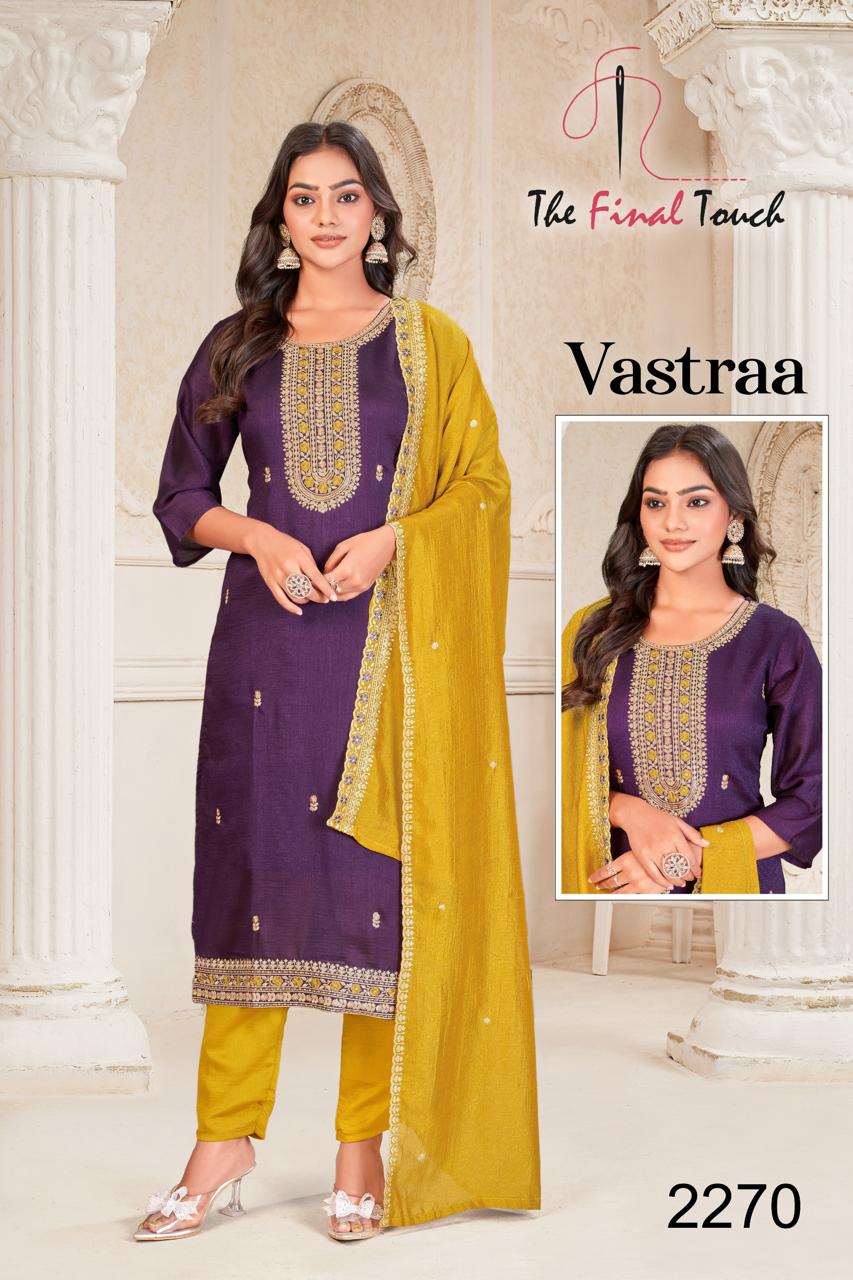 Diya sarees - Chinon Silk Kurti With Thread Work